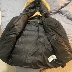 Men's Clarkson Canada Goose Parka Black Label